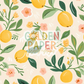 Lemon | Fruit | Food | Light Pink | Seamless Pattern