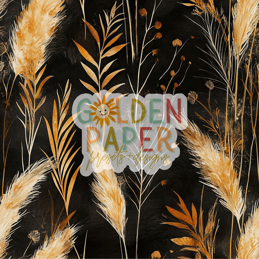 Nature | Hand Drawn | Rustic | Autumn | Botanical | Seamless Pattern