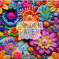 3D | Flower | Embroidery | Seamless Pattern