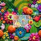 Vibrant | Flower | Embroidery | Seamless Pattern