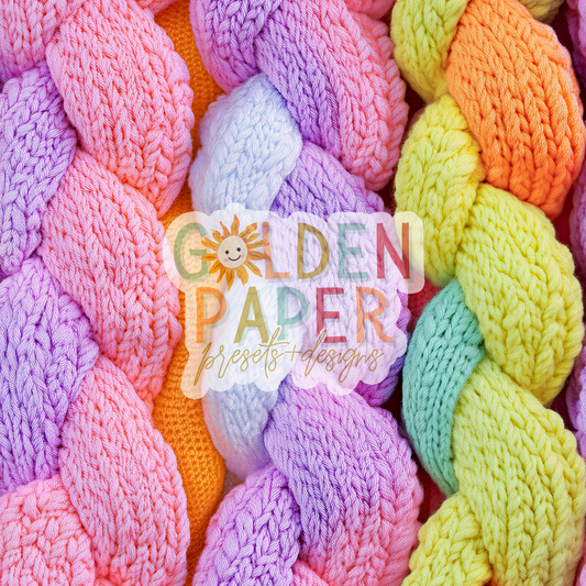 Braid | 3D | Colors | Seamless Pattern