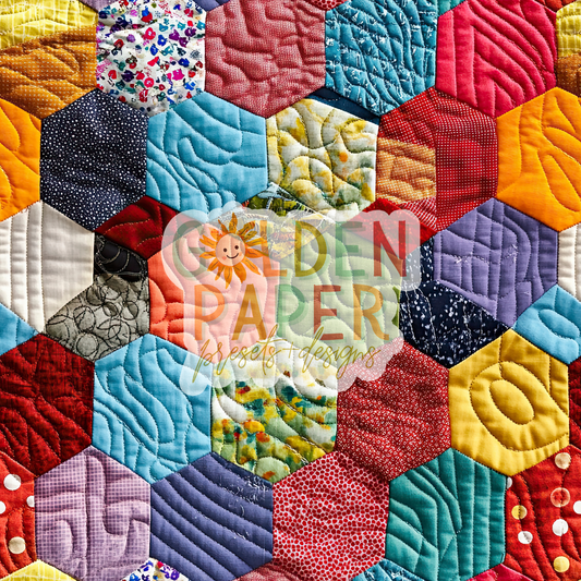 Quilt | Multicolor | Solid | Pattern | Seamless Pattern