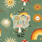 Sun | Mushroom | Floral | Seamless Pattern