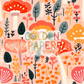 Mushroom | Whimsical | Cottagecore | Seamless Pattern