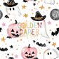 Halloween | Pumpkin | Ghost | Pastel | Seamless Pattern